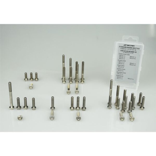 Kit vis moteur SCAR titane Husqvarna TE250i